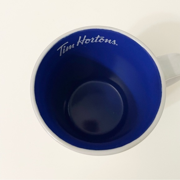 Tim Hortons 2018 Limited Edition Collectible Mug Blue Skiing Coffee Canada - Picture 15 of 15